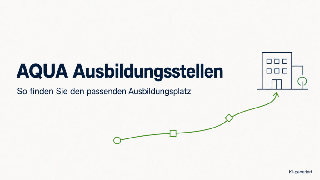 AQUA Ausbildungsstellen – den passenden Ausbildungsplatz finden